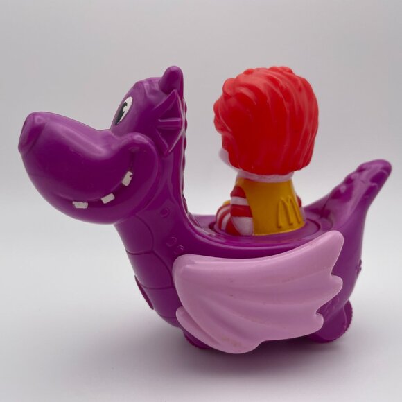 Ronald McDonald 2008 Happy Meal Toy Purple Dragon McDonalds (SKU: 413TO) - Picture 2 of 6